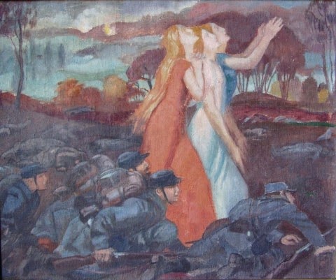 Maurice Denis ‑ Love, Faith, Hope (1915) 