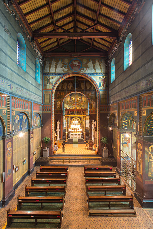 Kostel Zvěstování Panny Marie - Pohled z chóru